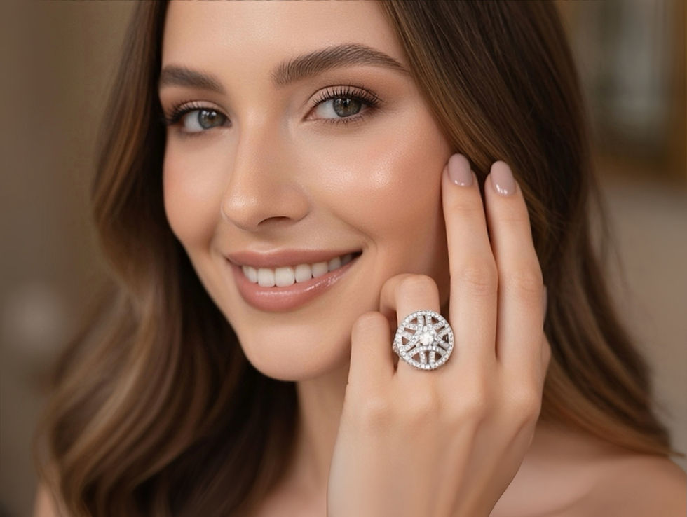 Thumbnail: Classic Cocktail Ring in 18K Gold