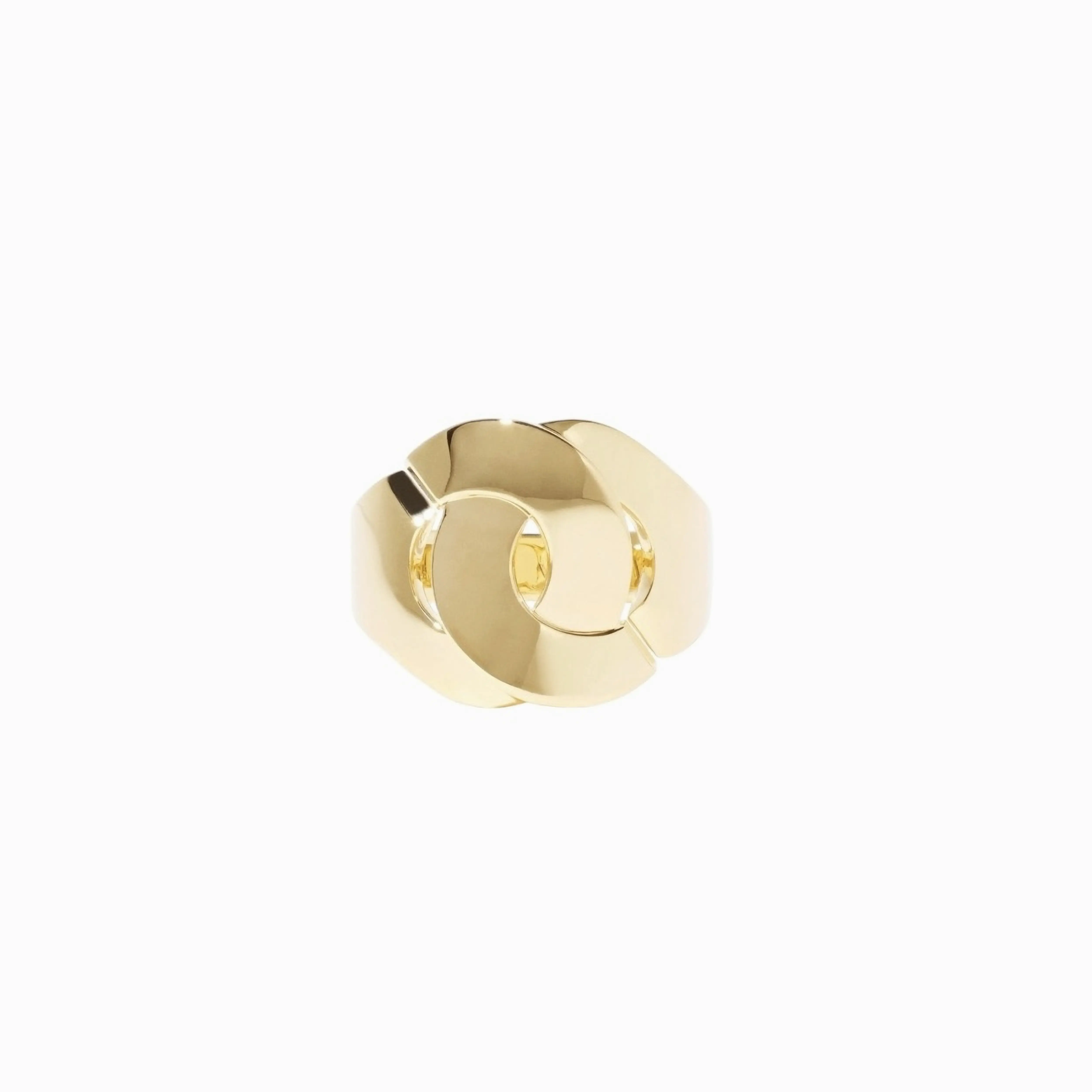 Interloop Ring in 18K Gold