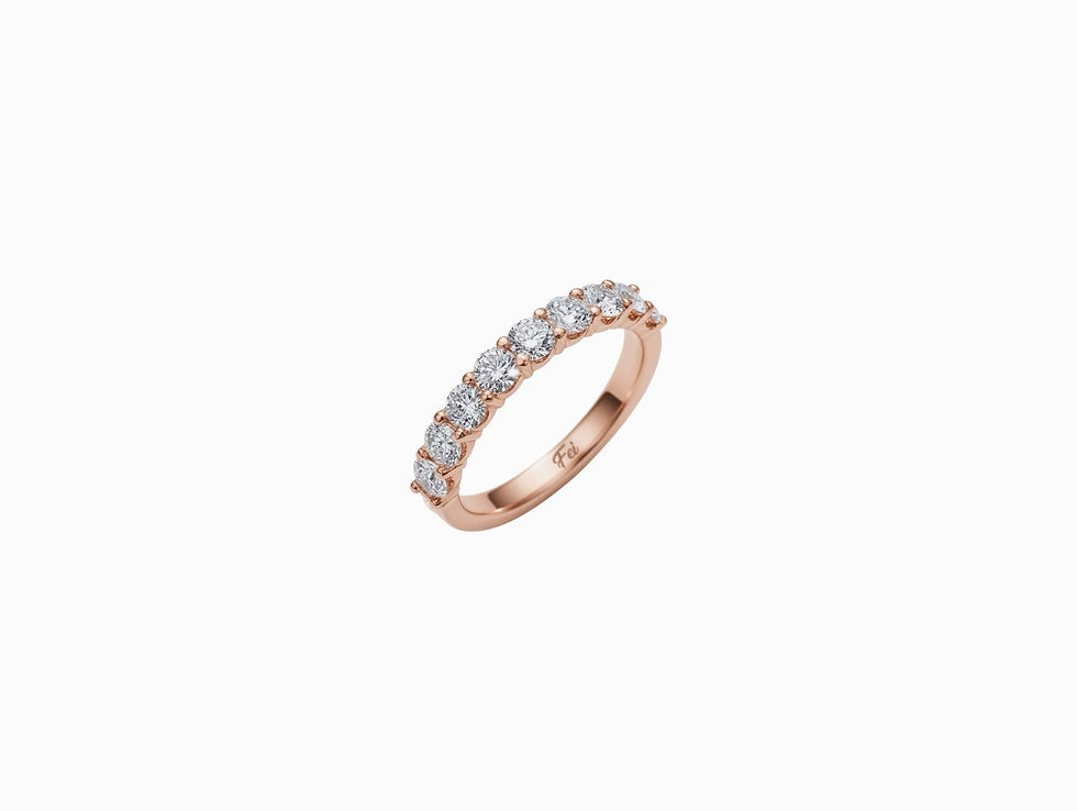 縮圖：Diamond Eternity Ring in 18K Gold