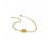 縮圖：Alphabet Diamond Bracelet in 18K Gold