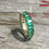 Thumbnail: Natural Emerald Eternity Band in 18K Gold