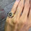 Thumbnail: Diamond Ring With Custom Initial in 18K Gold