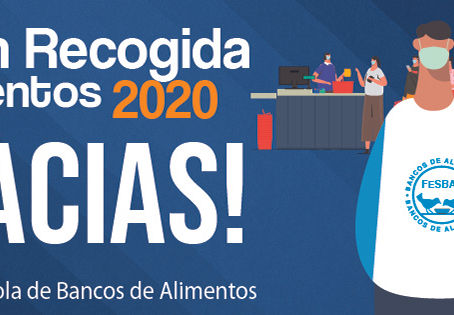 Extraordinario éxito de la Gran Recogida de Alimentos 2020