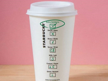 AÑADE TU "EXTRA SOLIDARIO" CON STARBUCKS EN FAVOR DE LOS BANCOS DE ALIMENTOS
