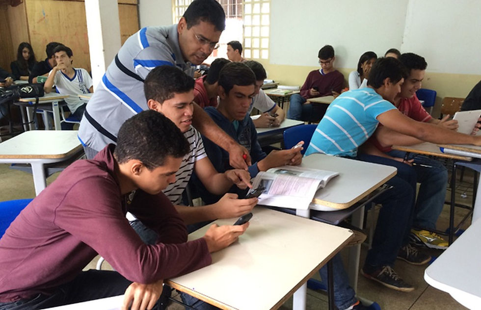 Cursos são destinados a alunos da rede estadual (Foto: Paula Resende/ G1).