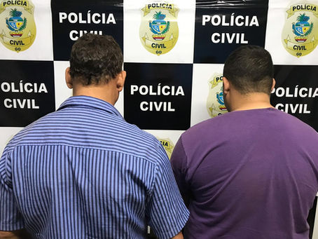 Polícia Civil de Morrinhos prende dois suspeitos de adulterar leite que seria levado a grande empres