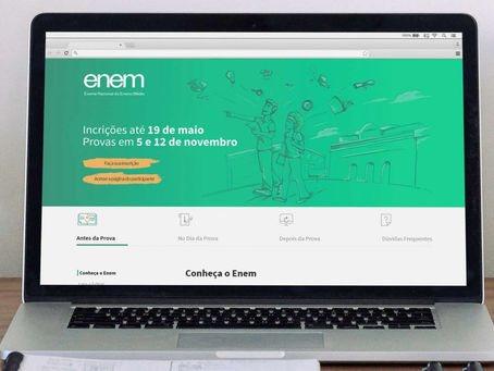 Começa hoje as inscrições para a prova do Enem 2017.