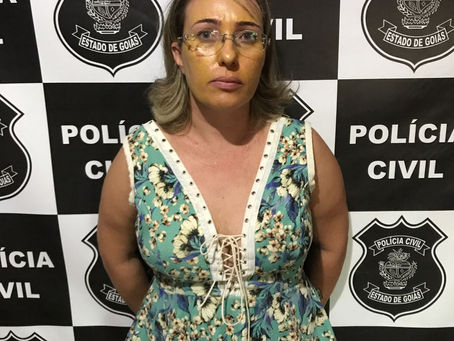 Polícia Civil de Vicentinópolis prende suspeita de crime eleitoral ocorrido nas eleições de 2014.