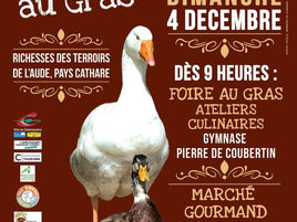 Foire au gras près de l’Hostel le grand bassin Castelnaudary
