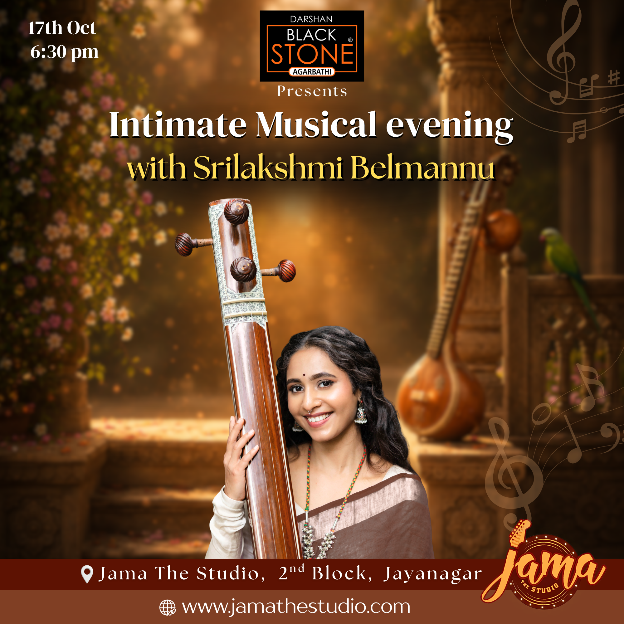 Intimate Musical Evening with Srilakshmi Belmannu