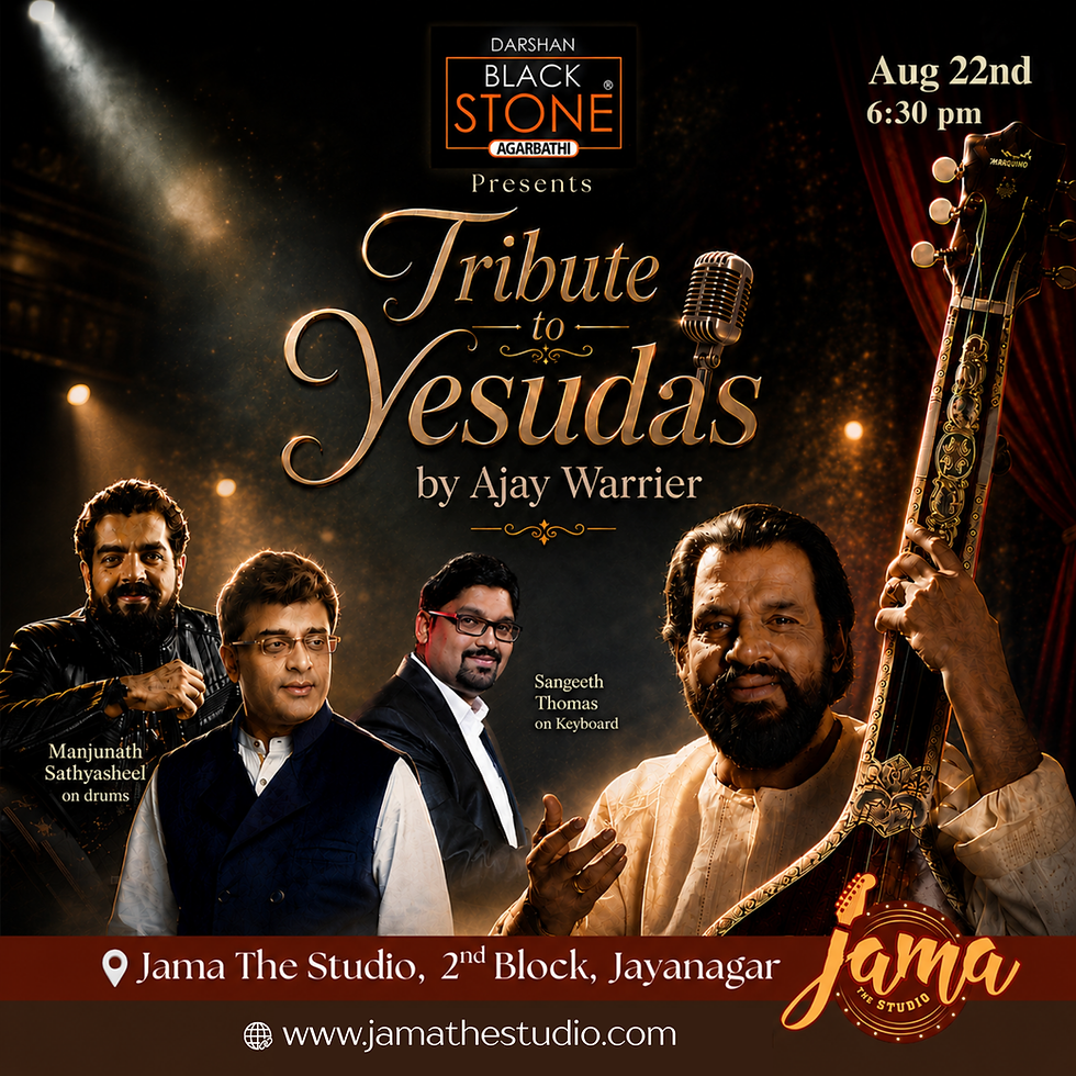 Tribute to Yesudas by Ajay Warrier