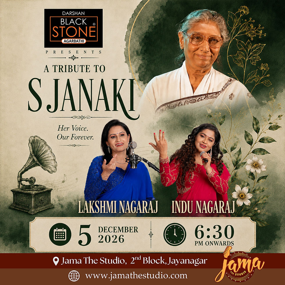 Tribute to S Janaki By Lakshmi Nagaraj and Indu Nagaraj