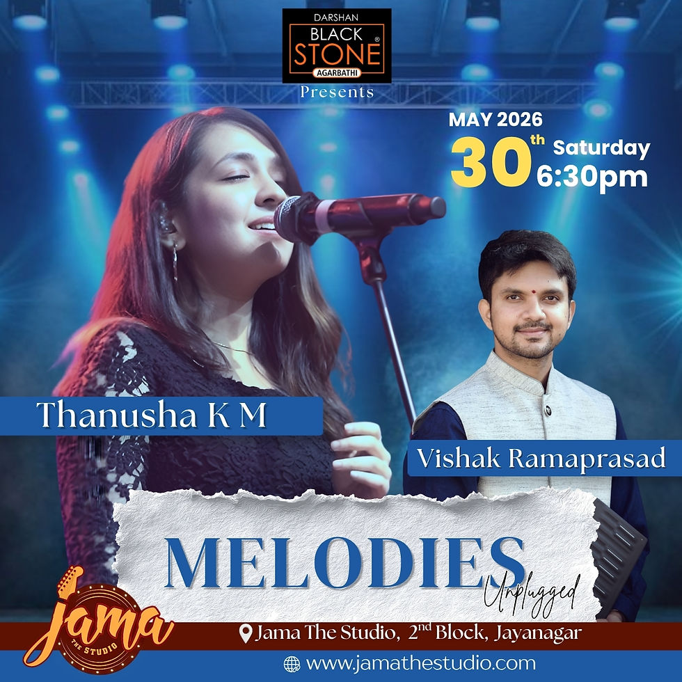 Melodies Unplugged by Thanusha K M