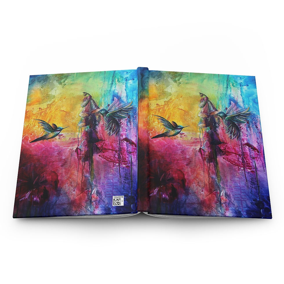 Thumbnail: "Hummingbirds" Hardcover Journal 