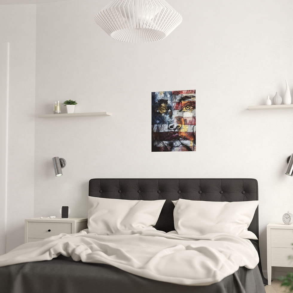 Thumbnail: "America" Satin Poster