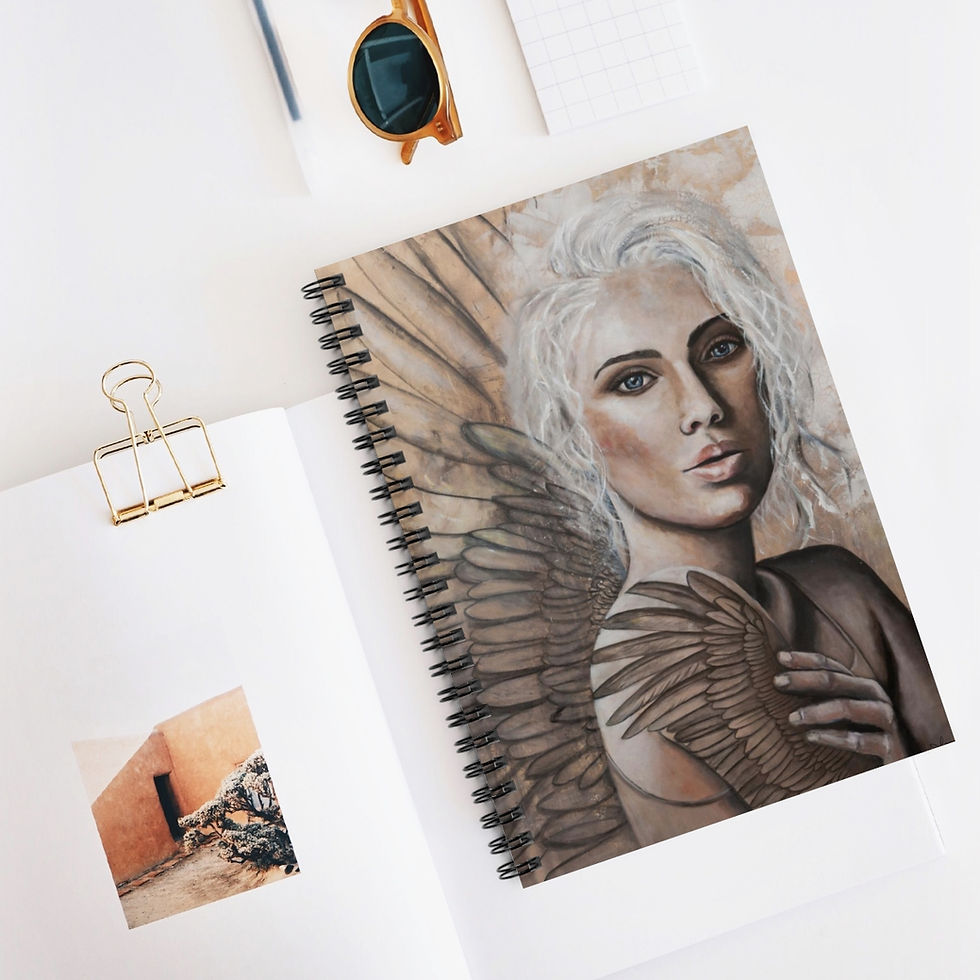 Thumbnail: "From Ashes" Spiral Notebook 