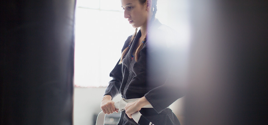 Jujitsu Man Training