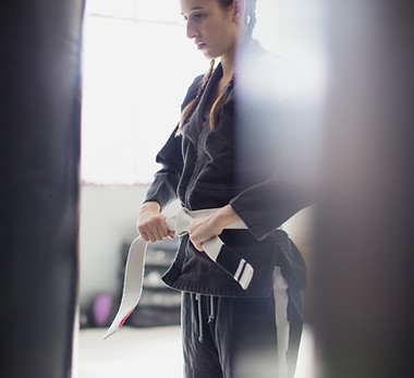 Jujitsu Man Training