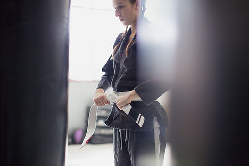 Jujitsu Man Training