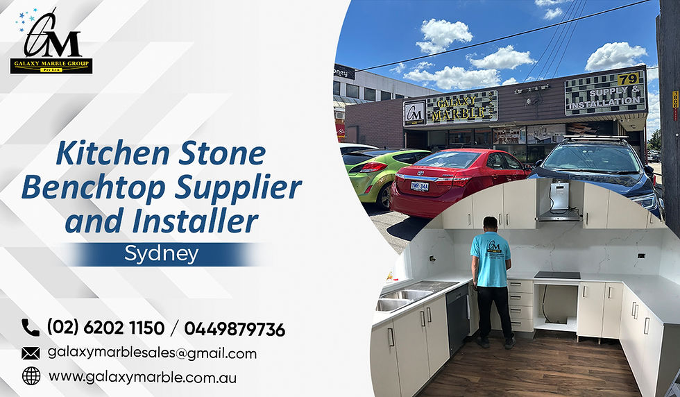 Kitchen Stone benchtop supplier and installer Sydney