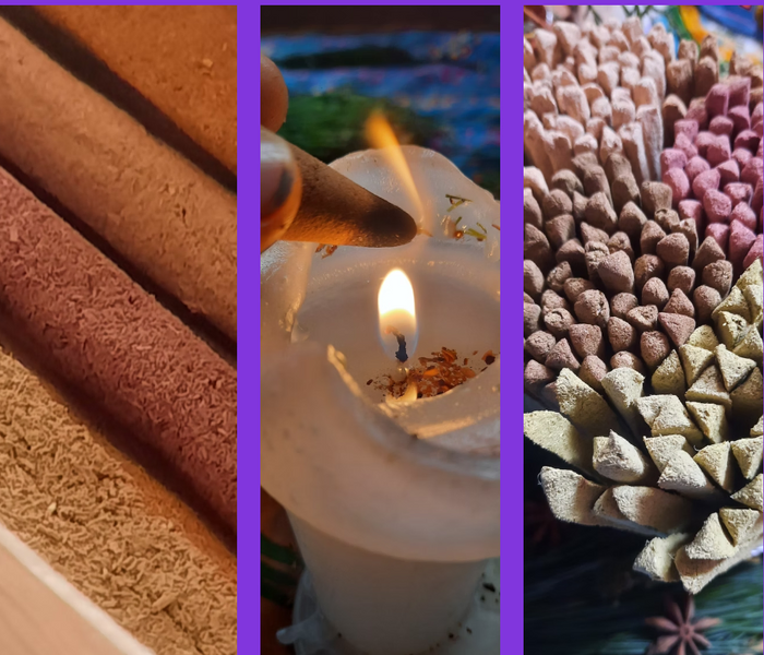 inciensos naturales  artesanales