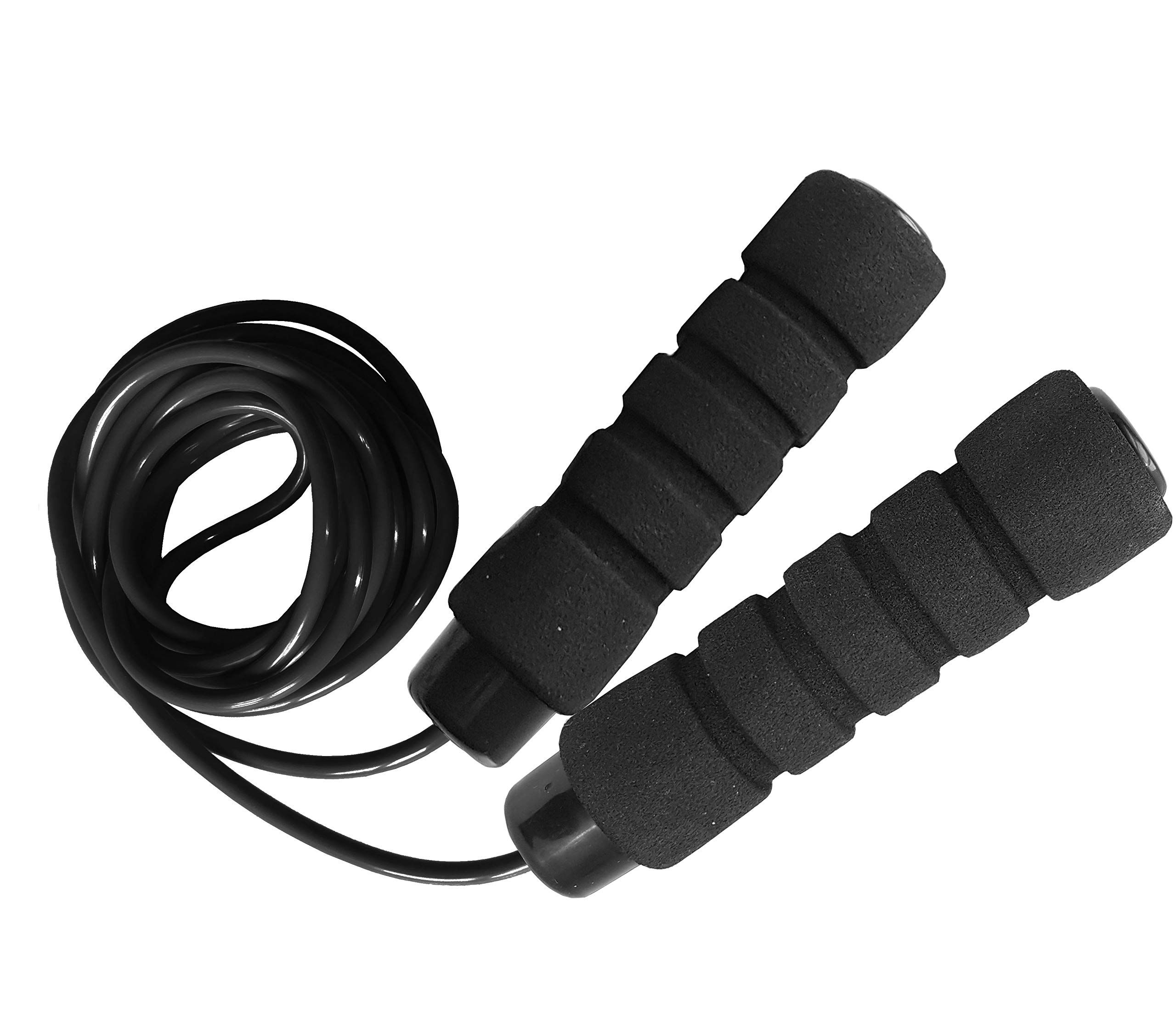 Limm Adjustable 10 ft Jump Ropes for Fitness - Skipping Rope for Exercise with C