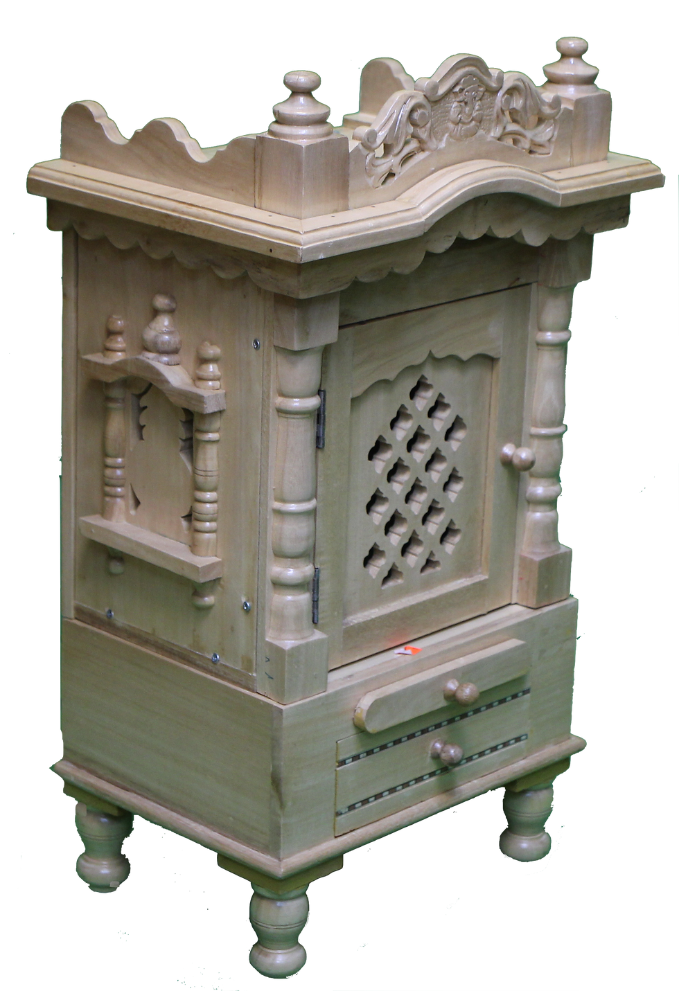 Thumbnail: 14 by 10 Sewan wood Mandir