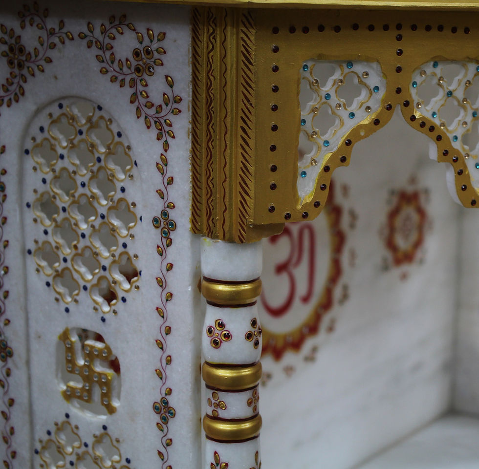 Thumbnail: 36 by 18 Big Marble Mandir Open
