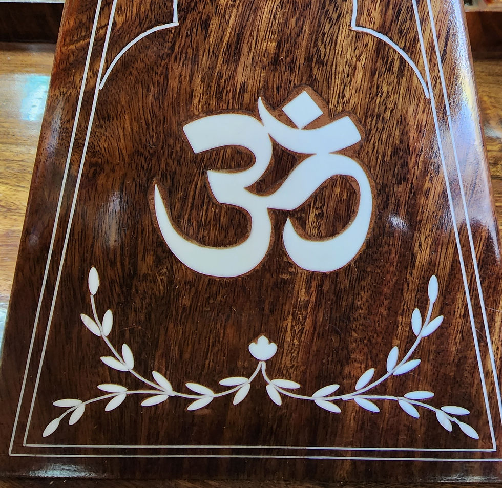 Thumbnail: 36 By 18 Teakwood Inlay mandir with elephants 