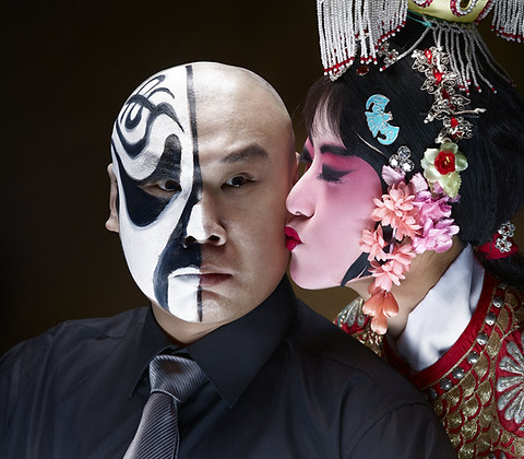 Chinese Opera Kiss