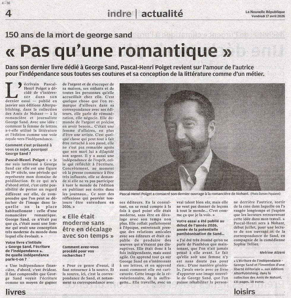 Thumbnail: Pascal-Henri Poiget - The Writing of Independence