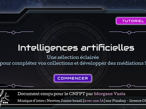 Création d'une bibliographie interactive autour des IA pour le CNFPT