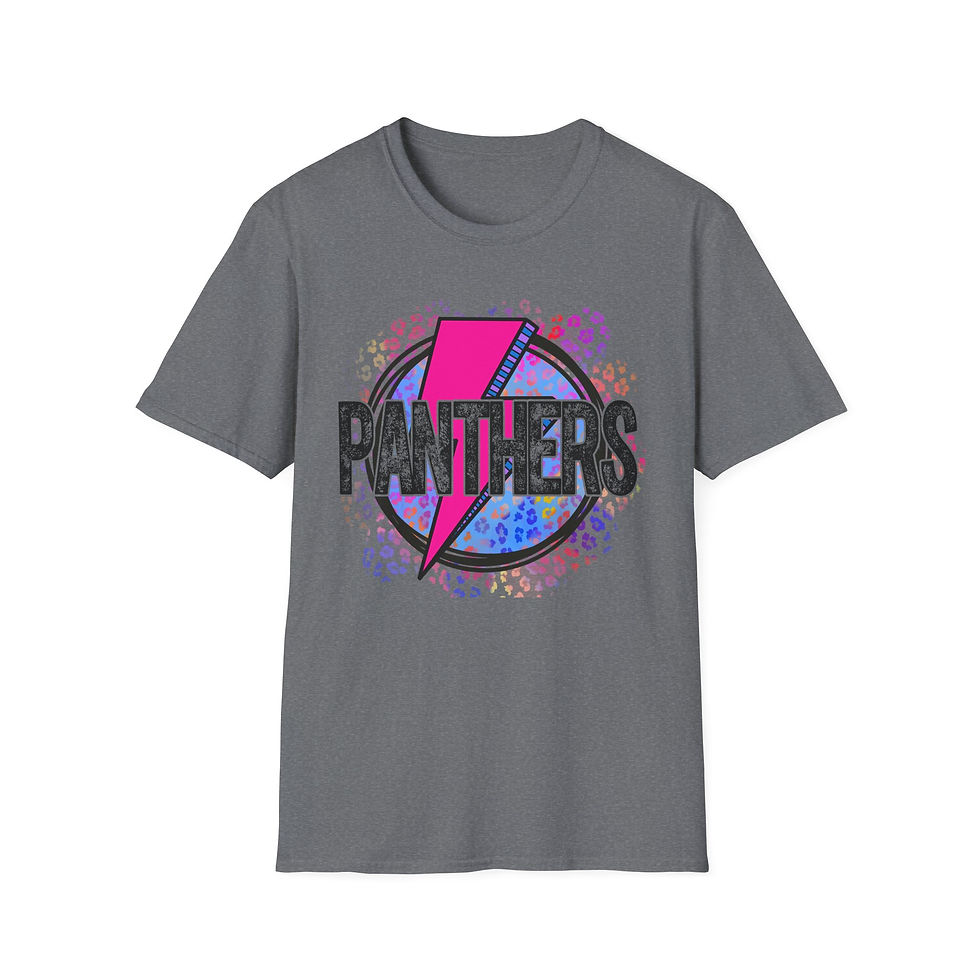 Thumbnail: Panthers Leopard Hot Pink Bolt Adult