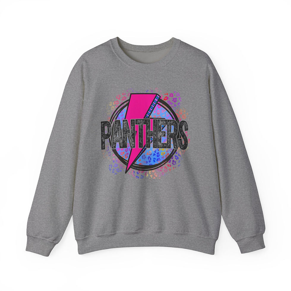 Panthers Bolt Crewneck