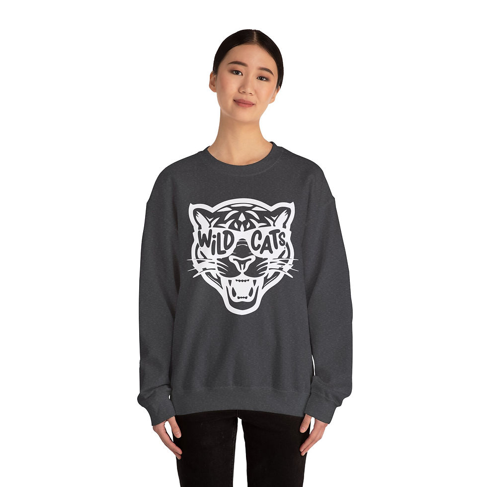 Thumbnail: Wildcats sunglasses crewneck adult