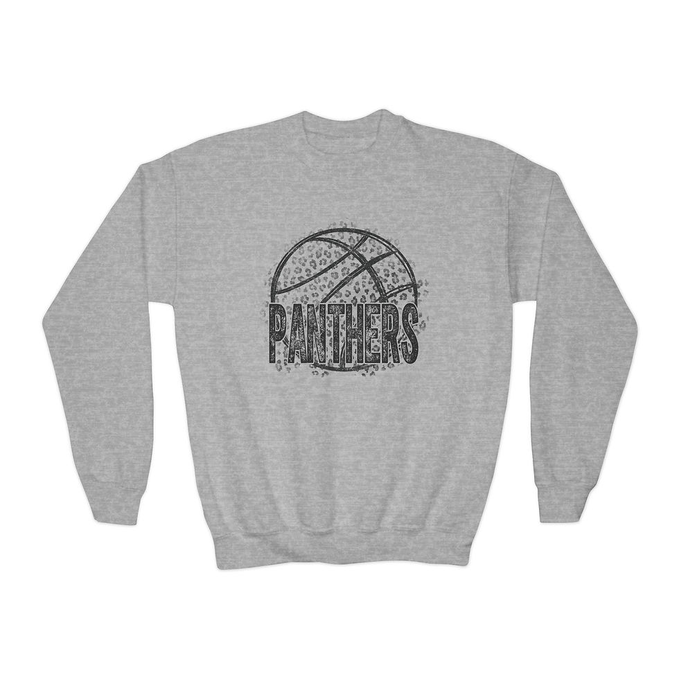 Panthers Basketball Crewneck Youth