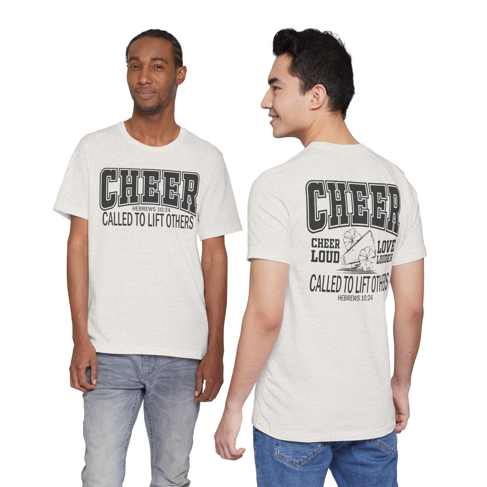 Cheer Called to Lift Others Front/Back Adult