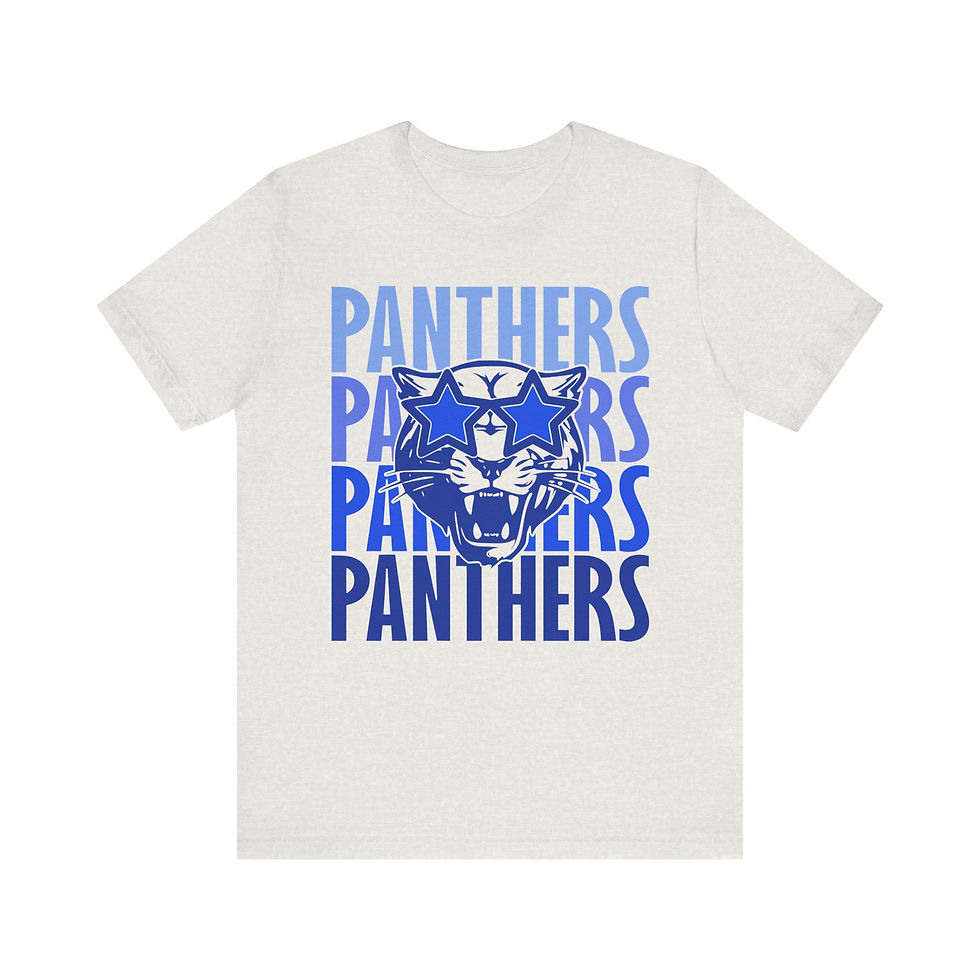 Thumbnail: Panthers Mascot Star Eyes Royal Adult