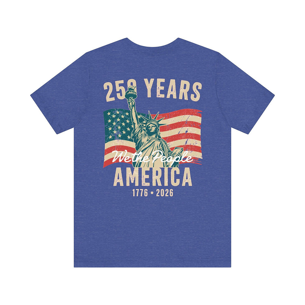 Thumbnail: Lady Liberty 250 Front/Back Adult
