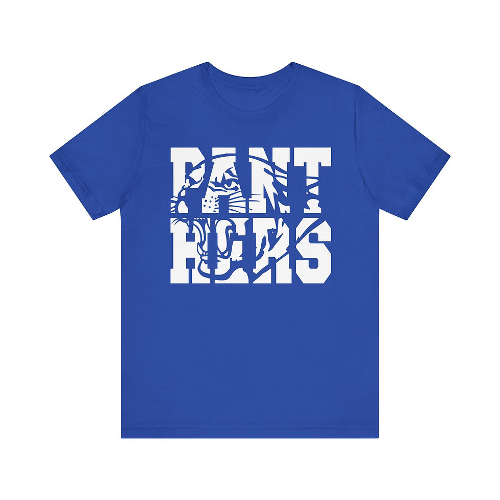 Thumbnail: Panthers Mascot Silhouette Adult