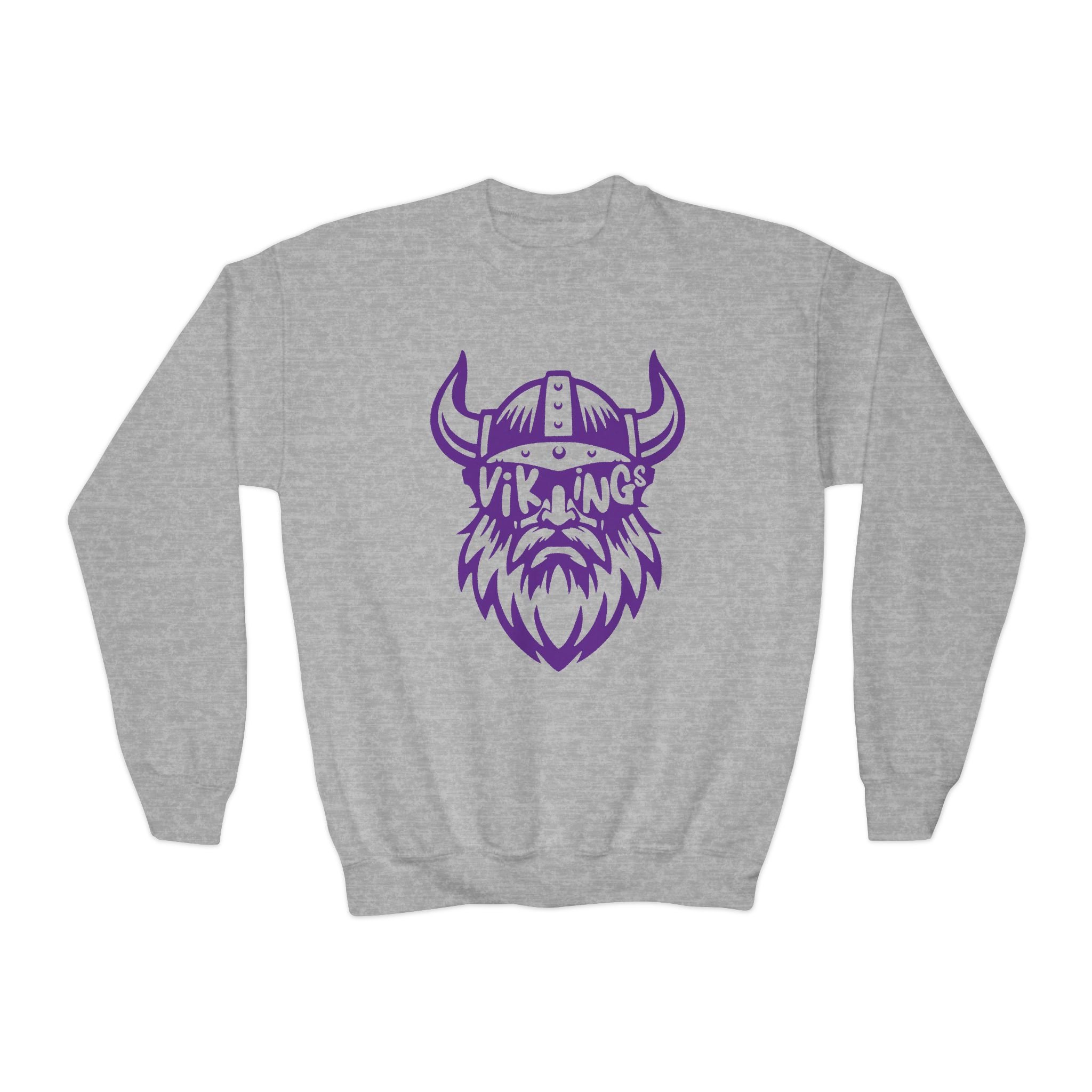 Vikings Sunglasses Crewneck Youth