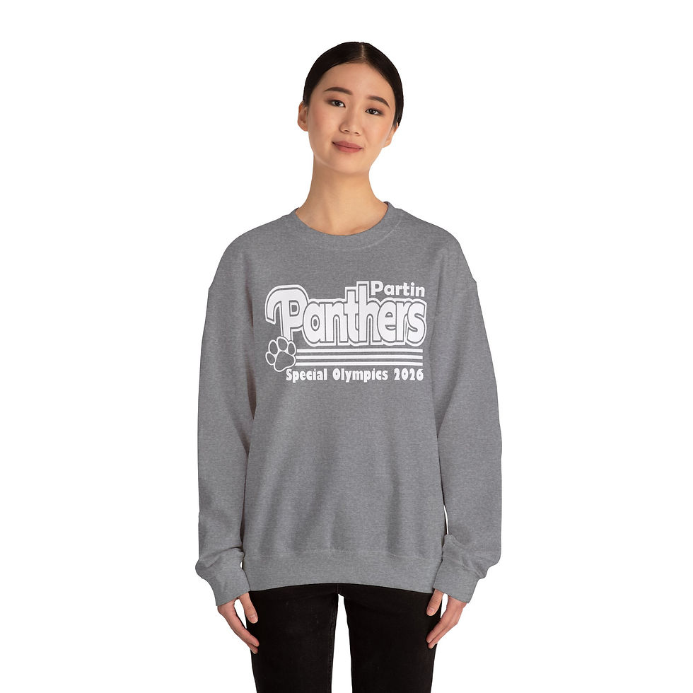 Thumbnail: Partin Panthers Special Olympics Crewneck Adult