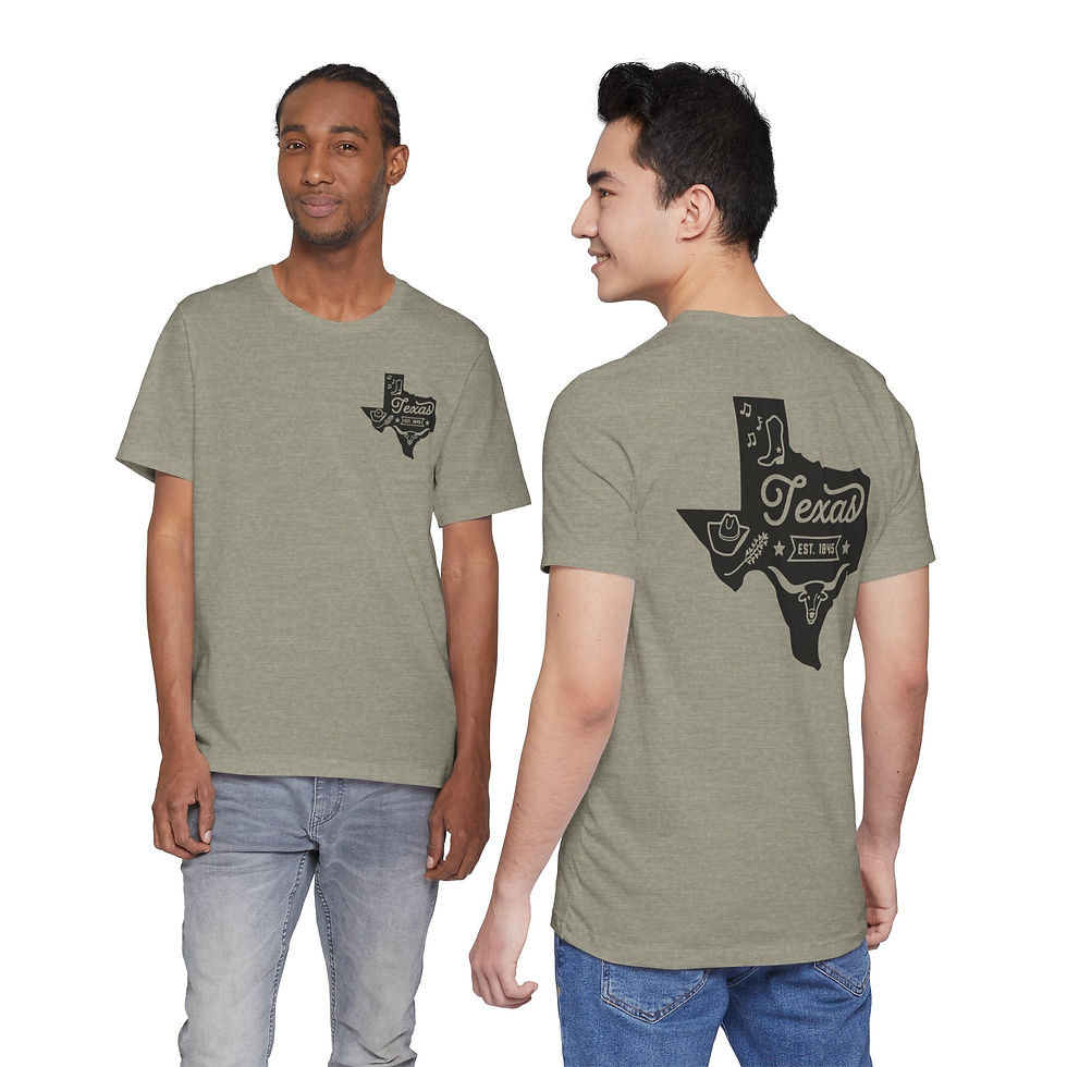 Thumbnail: Texas 1845 Front/Back Adult