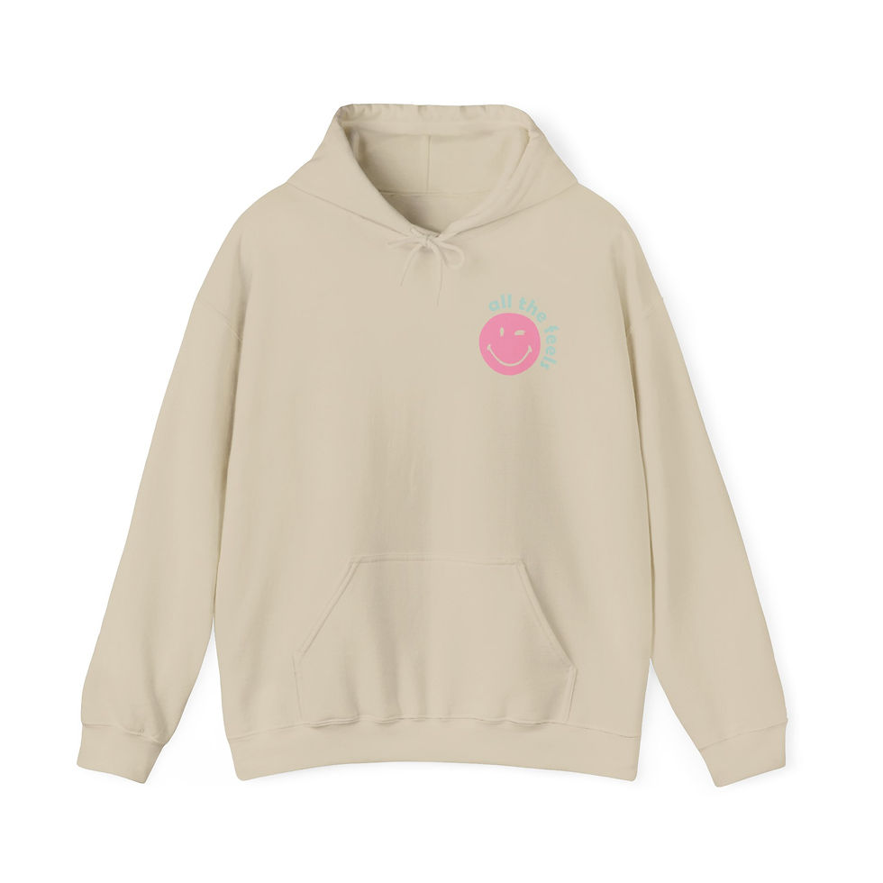 Thumbnail: All the Feels Front/Back Hoodie Adult