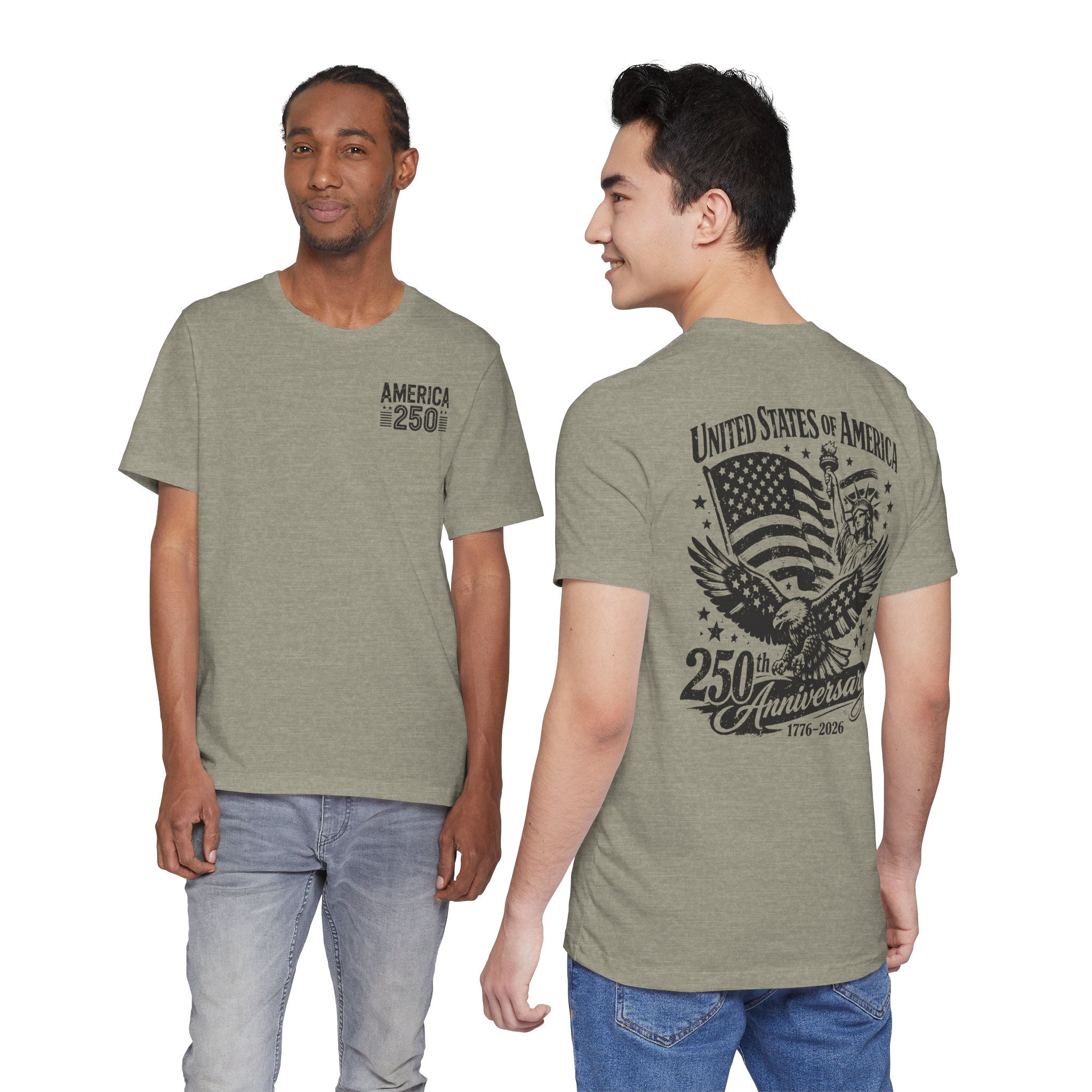 America 250 Front/Back Adult