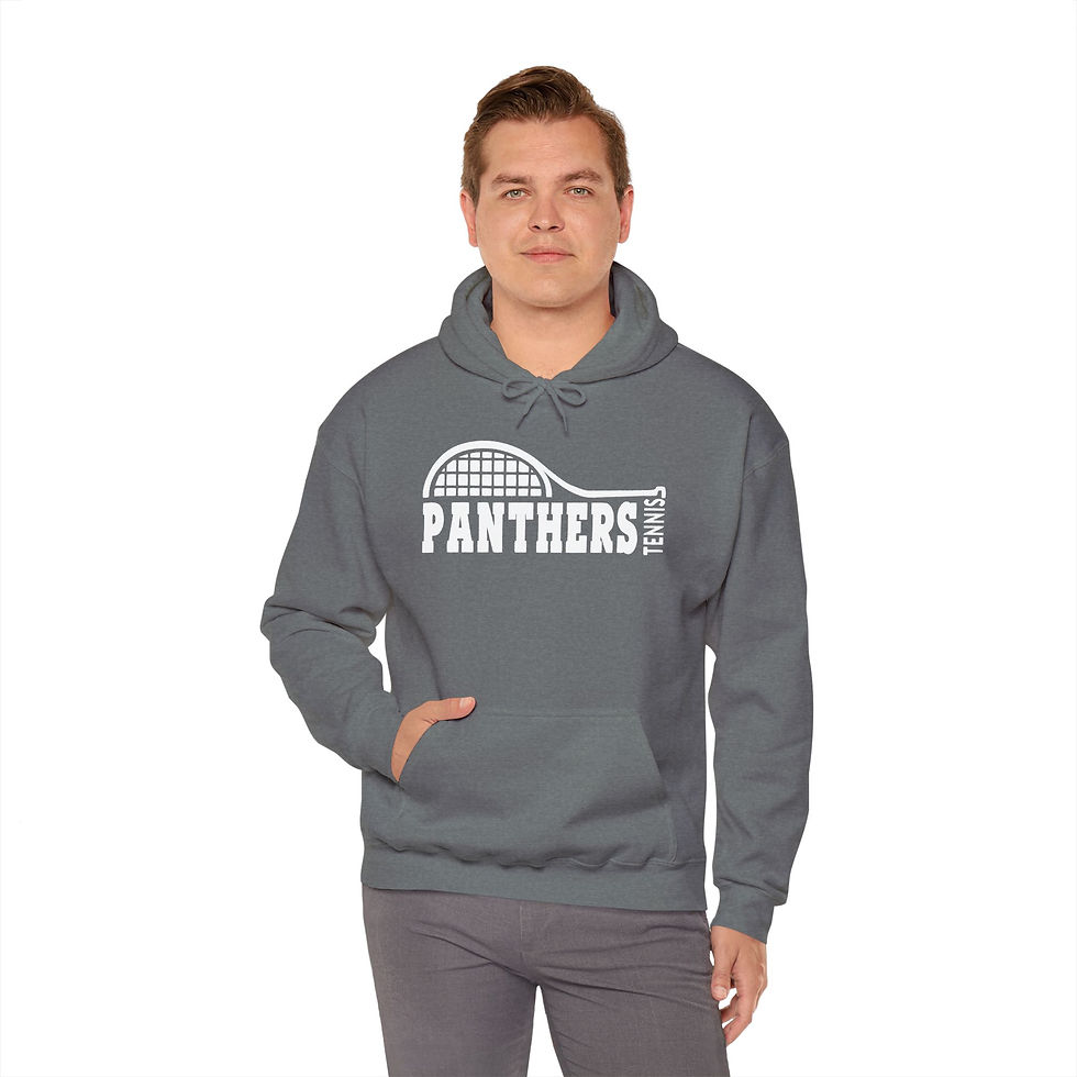 Thumbnail: Panthers Tennis Racket Hoodie Adult
