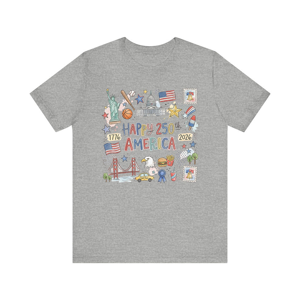 Thumbnail: Happy 250th America Doodle Adult
