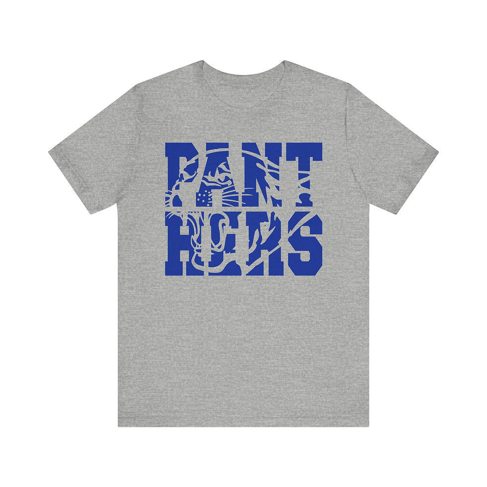 Thumbnail: Panthers Mascot Silhouette Adult