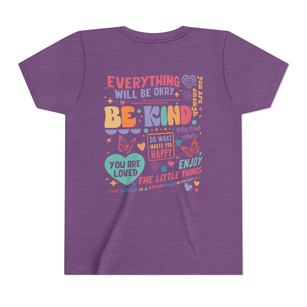 Thumbnail: Positive Vibes Front/Back Youth