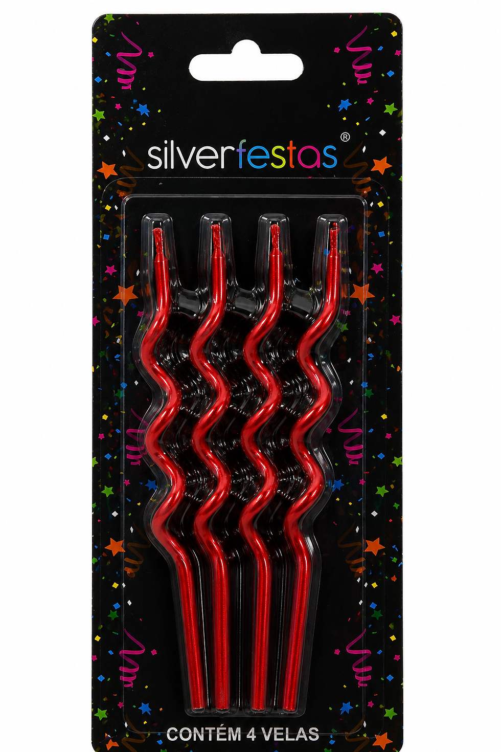 Miniatura: VELA ESPIRAL METALIZADA UN